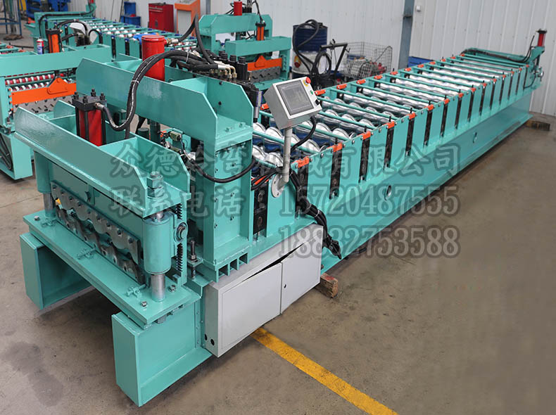 840型偏弧琉璃瓦壓型設(shè)備